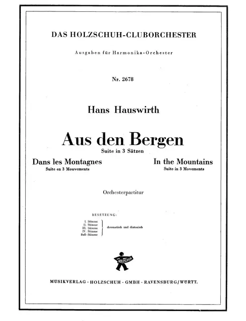 Aus den Bergen